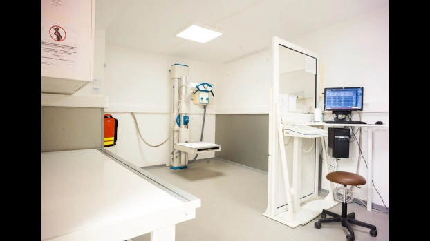 Salle de radiologie du Centre Médical des Tovets